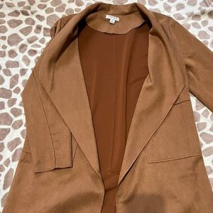 Brown coat